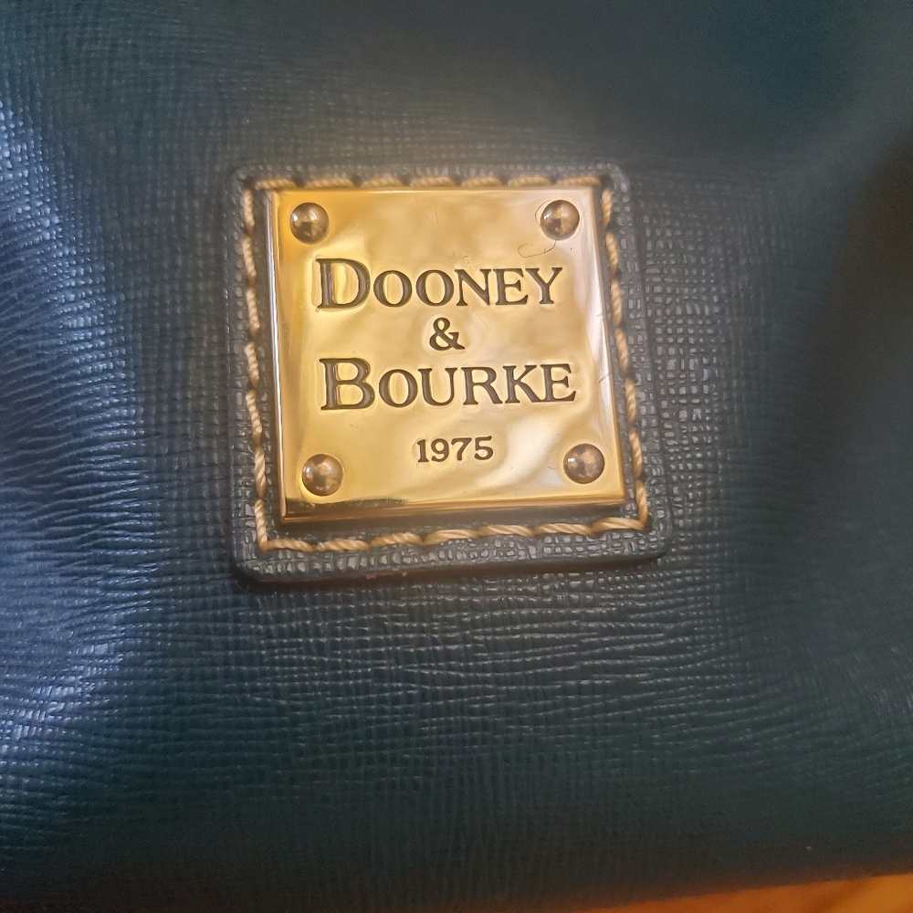 Dooney & Bourke Teal Flyn Leather Tote Shoulder Bag - Picture 6 of 16